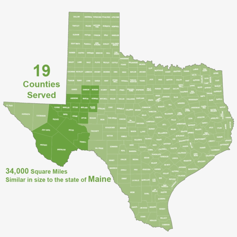 Wtfb Texas Map - Texas, transparent png #2343098