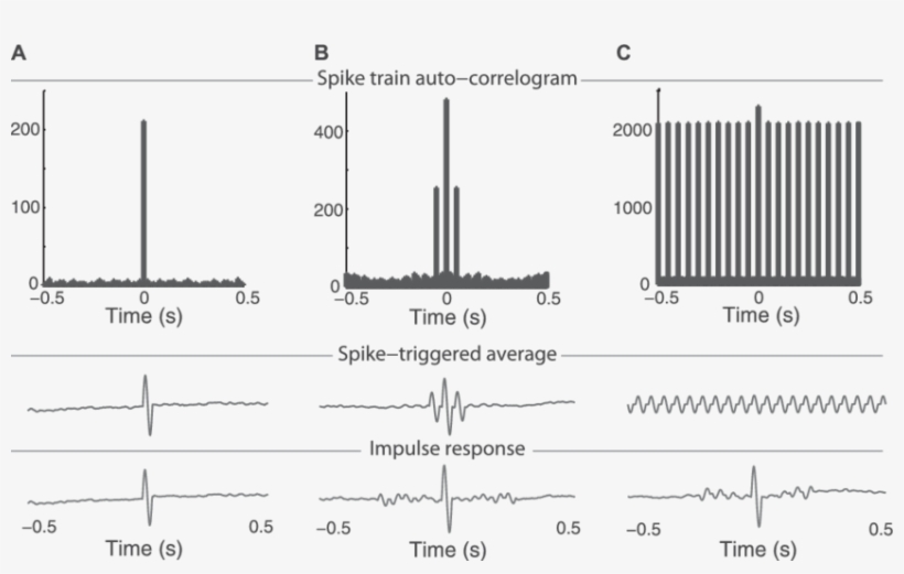 The Impulse Response Is Related To The Spike-triggered - Figure 1, transparent png #2343297