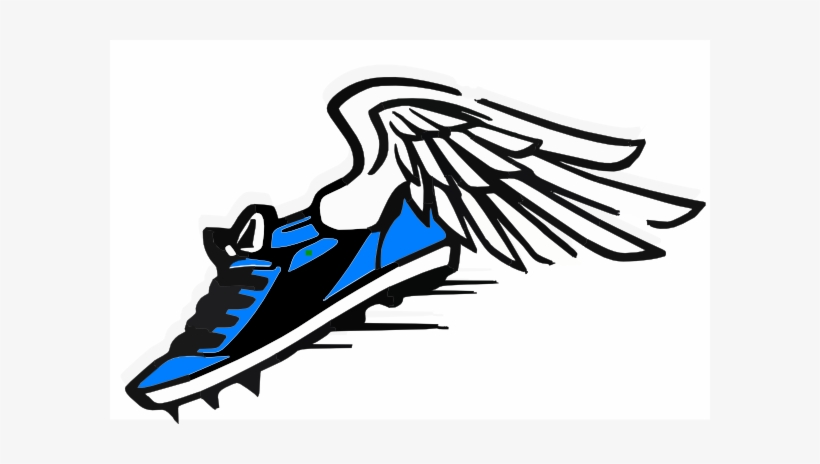 Spike Clipart - Track And Field Shoe Clip Art, transparent png #2343394