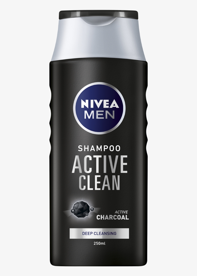 Nivea Men Active Clean Shampoo, transparent png #2343444