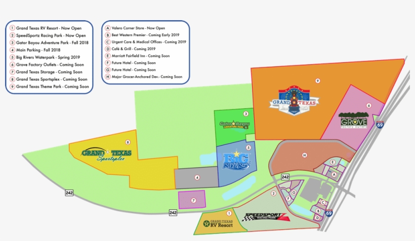 Grand Texas Is An Entertainment, Dining, And Shopping - Texas - Houston, transparent png #2343519