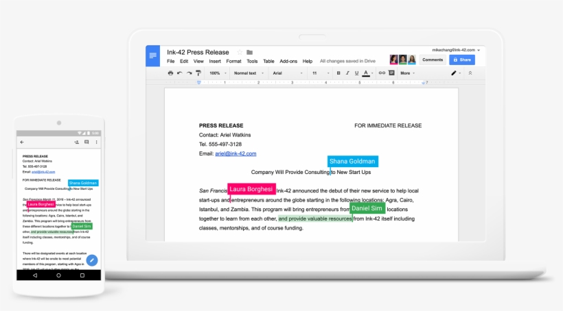 G Suite Docs - Google Docs Working Together, transparent png #2343645