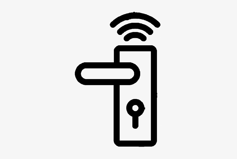 Smart Door Lock Icon, transparent png #2343702