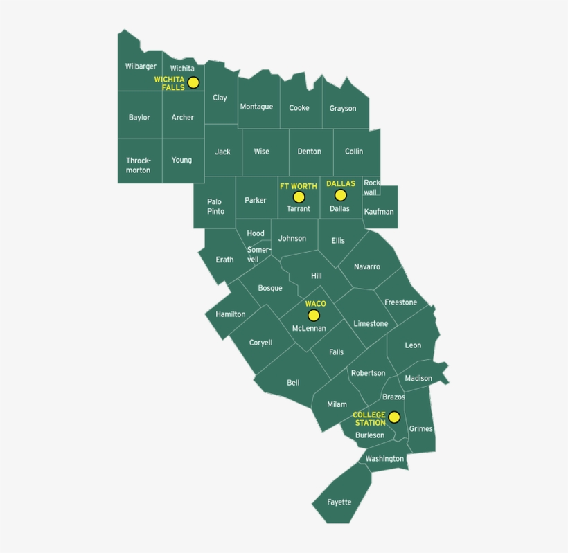 Prairies And Pineywoods East Tournament Map - East Texas Piney Woods Map, transparent png #2343828