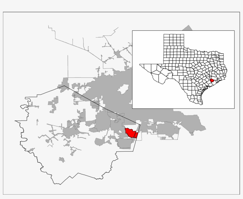 Map Of Texas, transparent png #2344121