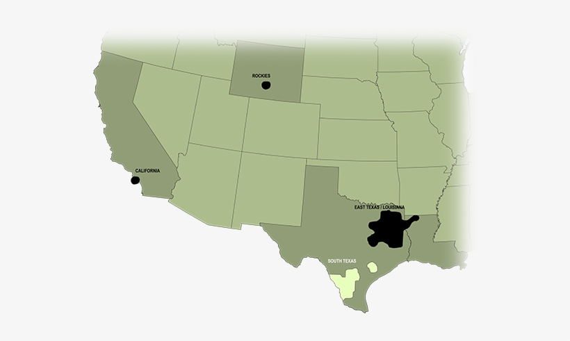 Reflects Estimated Proved Reserves As Of December 31, - Map, transparent png #2344123