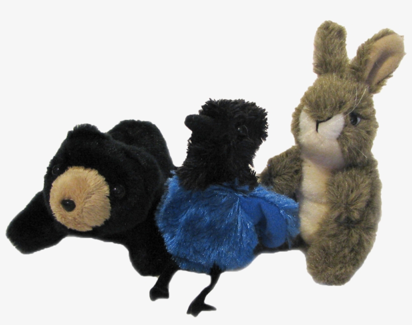 Holiday Shopping Finger Puppets - Stuffed Toy, transparent png #2344264
