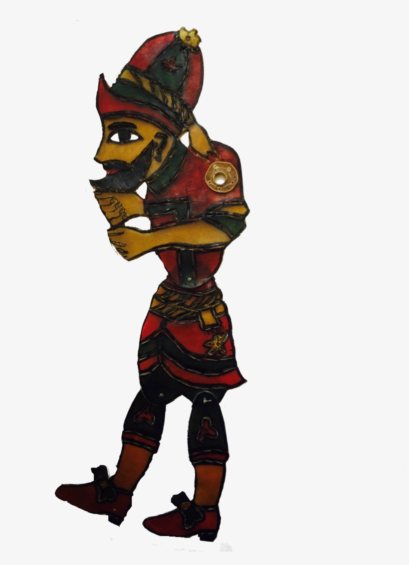 Hacivat, A Karagöz Shadow Puppet By Vural Arisoy - Illustration, transparent png #2344282