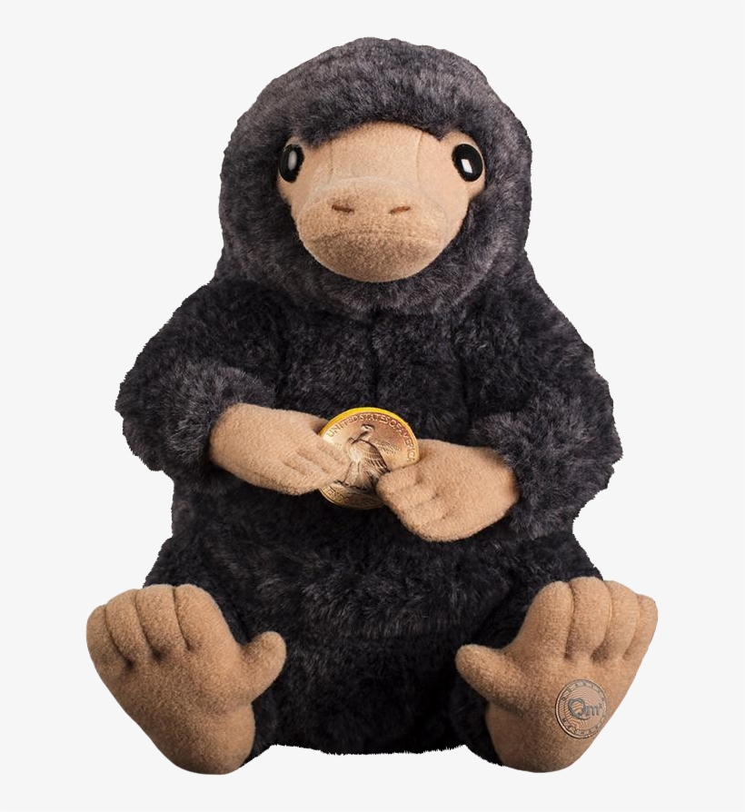 Png Black And White Stock Fantastic Beasts And Where - Quantum Mechanix Fantastic Beasts Niffler Plush, transparent png #2344506