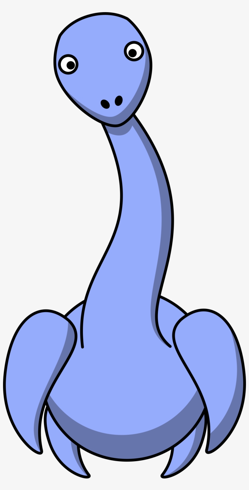 This Free Icons Png Design Of Cartoon Plesiosaur, transparent png #2344527