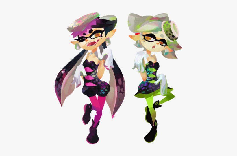 Squid Sisters - Splatoon Squid Sisters, transparent png #2344618