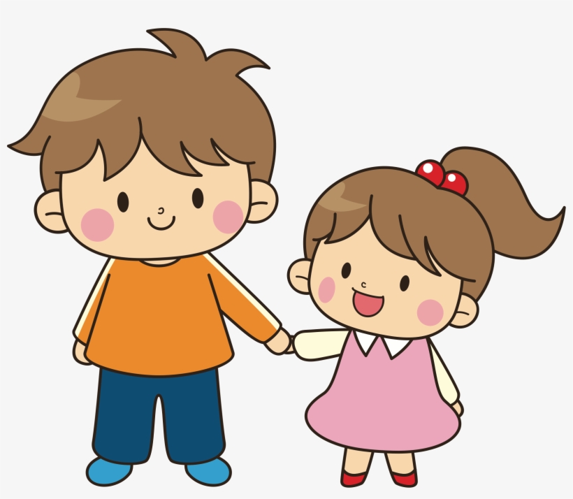 Image Transparent Library Collection Of Older Brother - Brother And Sister Cartoon, transparent png #2344693