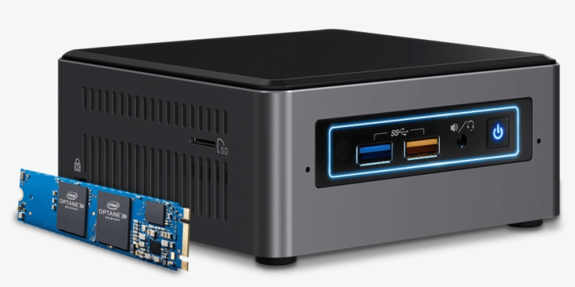 Intel® Nuc 7 Kit With Optane™ Memory - Intel Nuc Kit Nuc7i5bnhx1, transparent png #2344850