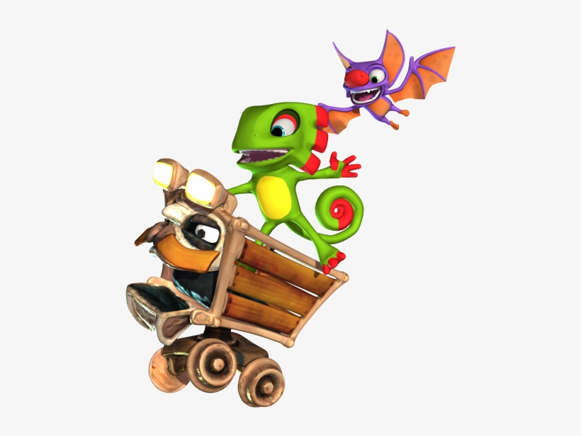 Playtonic Also Announced Today That Yooka-laylee Now - Yooka Laylee Characters, transparent png #2345226