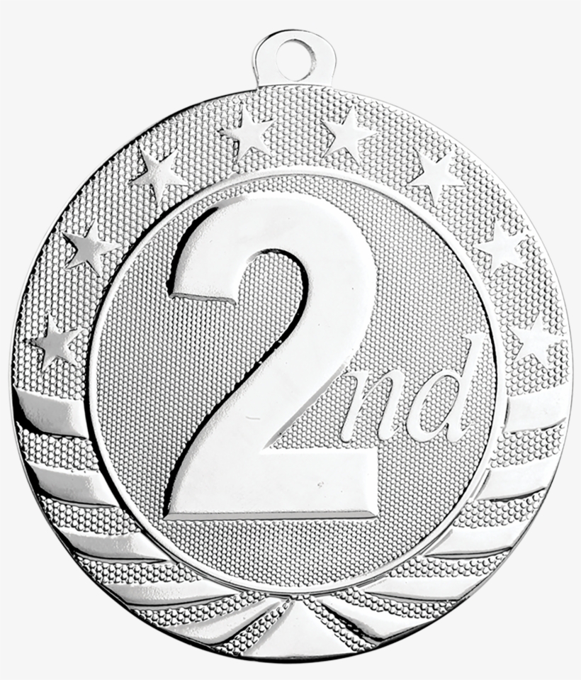 Picture Of 2nd Place Starbrite Medal - 2nd Place Medal Png, transparent png #2345289
