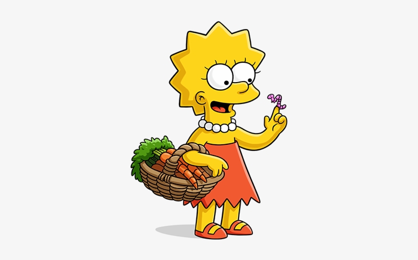 Download Blurred Sad Lisa Simpson With Hearts Wallpaper  Wallpaperscom