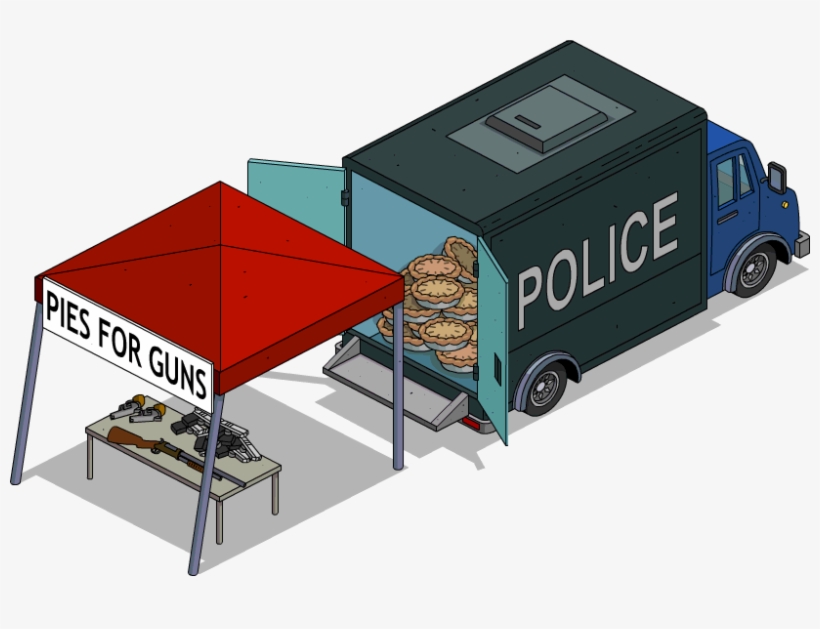Pies For Guns Booth Menu - Firearm, transparent png #2345597