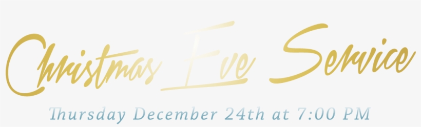 Christmas Eve Banner Text - Calligraphy, transparent png #2346272