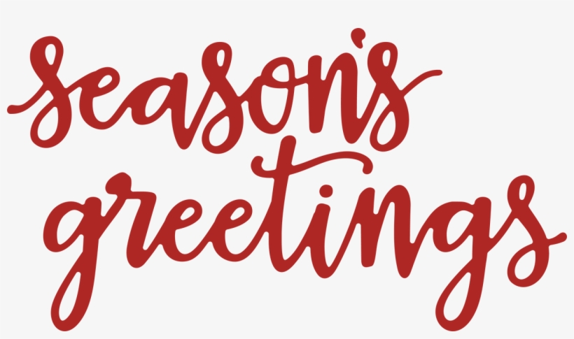 Image - Seasons Greetings Silhouette, transparent png #2346401