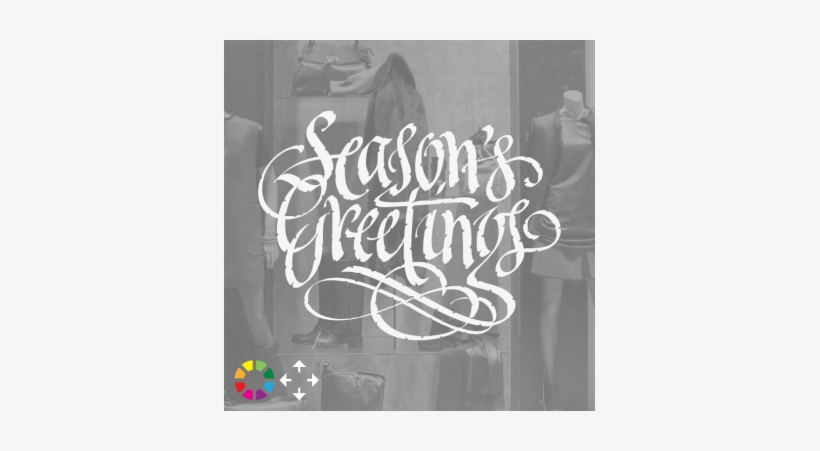 Seasons Greetings - Calligraphy, transparent png #2346697