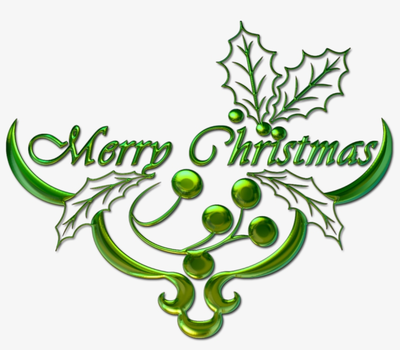 Christmas Text 3 - Christmas Text Greeting Cards, transparent png #2346781