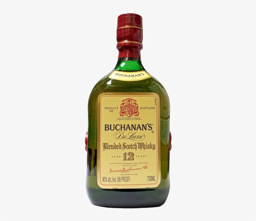 Buchanan's - Buchanan's Blended Scotch Whisky - 750 Ml Bottle, transparent png #2346804