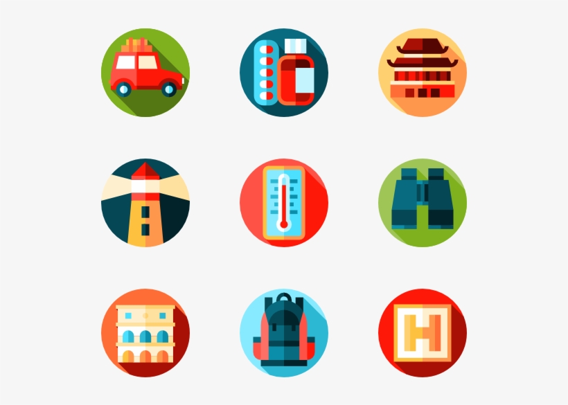 Travel Icon Compilation - Distribution Icon, transparent png #2346967