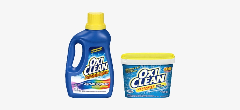 ***get Oxiclean Laundry Detergent Coupons Straight - Oxi Clean 2-in-1 Stain Fighter Cent - 66 Oz Jug, transparent png #2347187