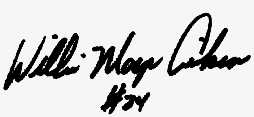 Willie Mays Aikens - Calligraphy, transparent png #2347290