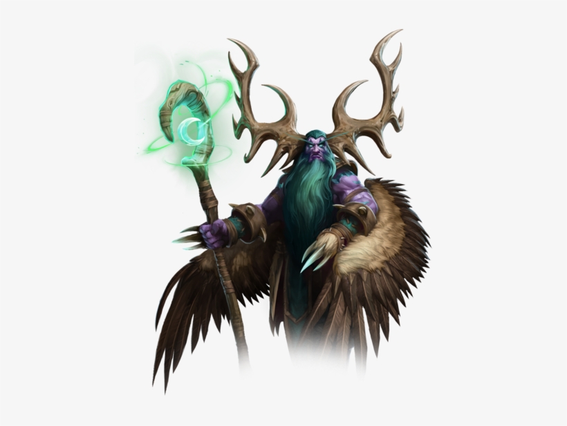 Druids Harness The Vast Powers Of Nature To Preserve - Concept Art World Of Warcraft, transparent png #2347467