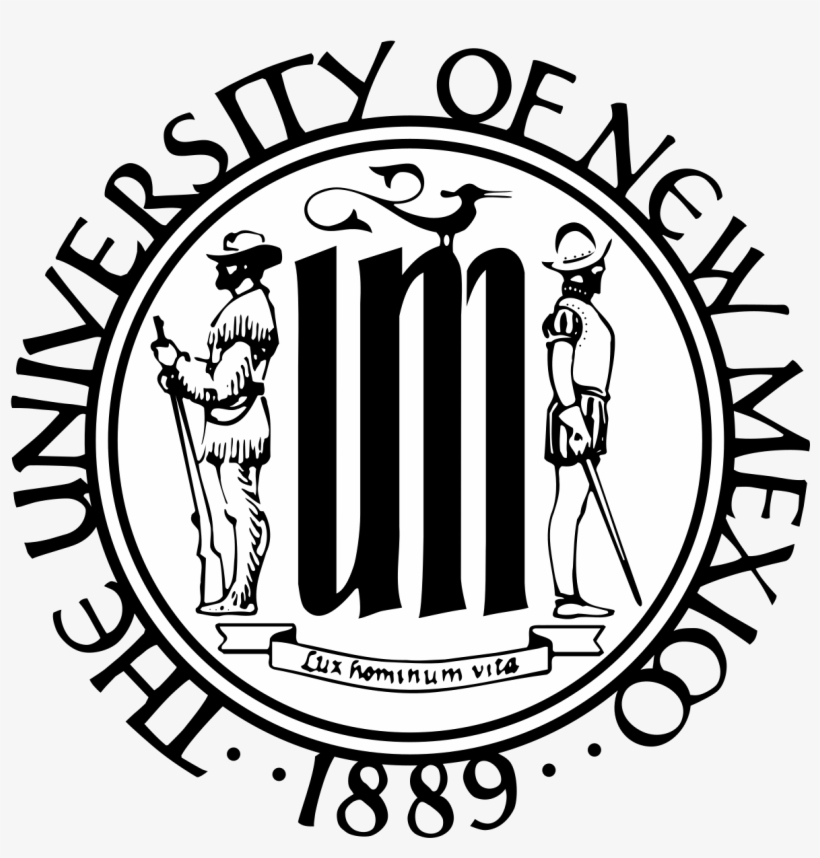 New Mexico Log State Png Svg Free - University Of New Mexico Seal, transparent png #2347550