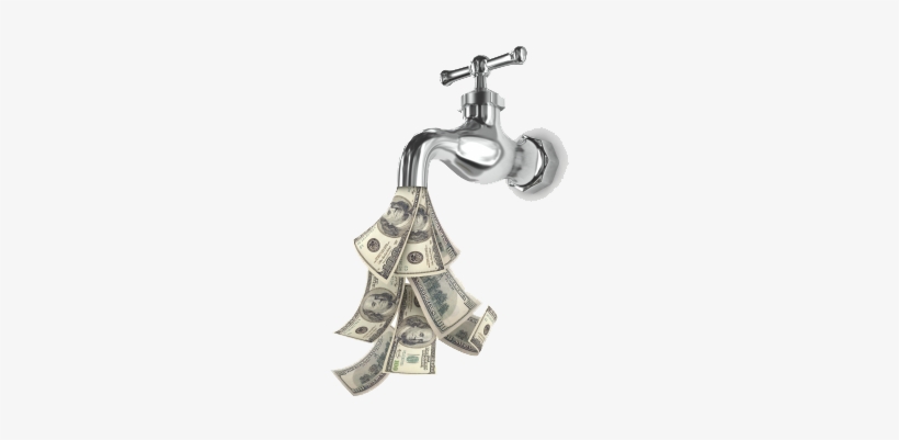 Money-faucet - Money Tap, transparent png #2347659