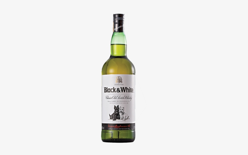 Buchanan's Black & White 100cls - Black And White Scotch, transparent png #2347700