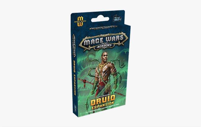 In This Expansion Set, Play As A Verdant Druid Whose - Mage Wars Academy Warlord, transparent png #2347810