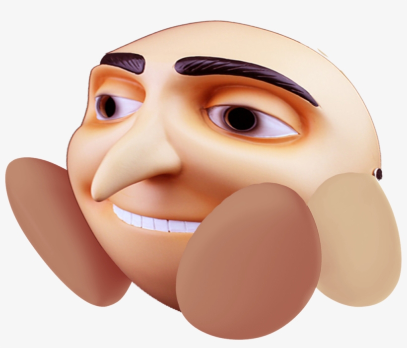 Succ Transparent Kirby - Cursed Gru, transparent png #2348027