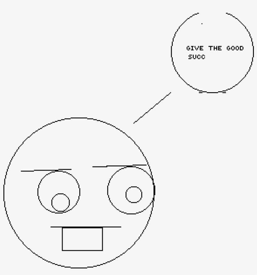 Give The Good S U C C - Line Art, transparent png #2348185