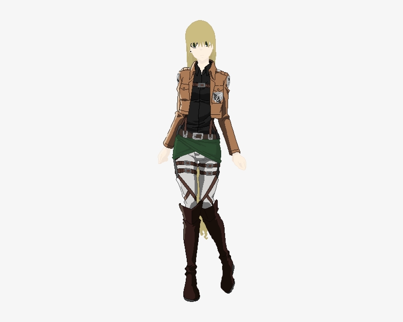 Attack - Attack On Titan Costumes (shingeki No Kyojin) Krista, transparent png #2348206