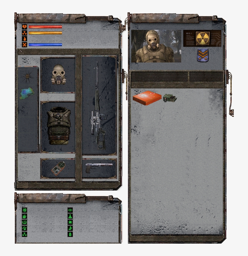 Original) - Stalker Clear Sky Inventory, transparent png #2348268