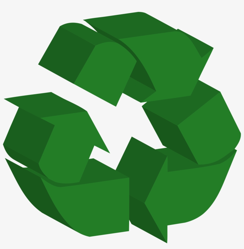 Open - Recycling Symbol, transparent png #2348293
