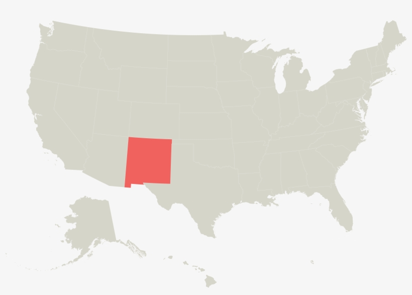 There Is A Reason We Are Called The 'land Of Enchantment' - Map, transparent png #2348463