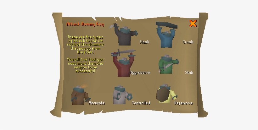 Dummy Room Attack Styles - Runescape, transparent png #2348465