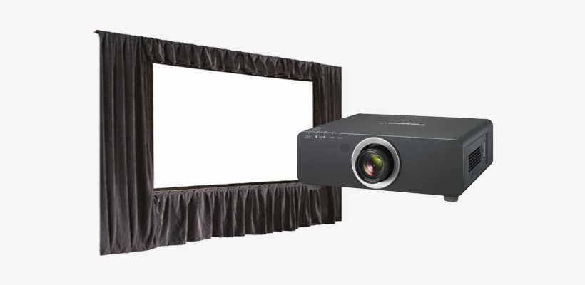 7000 Lumens & Screen Package - Panasonic Pt Dz770ek 7000 Ansi Lumens Wuxga Dlp Projector, transparent png #2348585