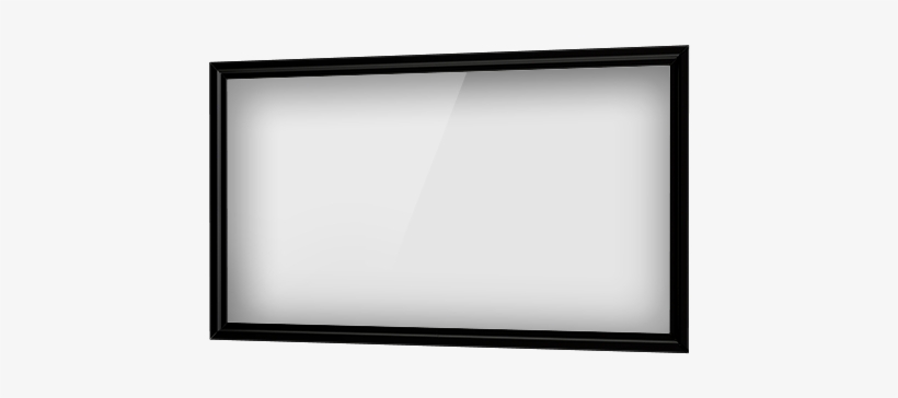 Da-lite Flex Plex Acrylic Rear Projection Screen - Projection Screen, transparent png #2348654