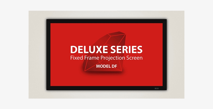 Severtson Deluxe Series Fixed Frame Commercial Projector - Campagna Contro Il Fumo, transparent png #2348680