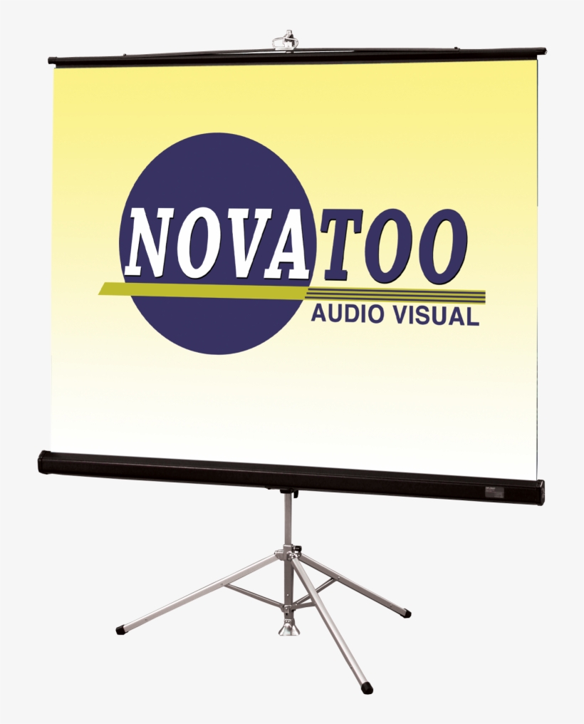 Tripod Without Projector - Draper Diplomat/r Black 4:3 Ntsc/pal Video Format Projection, transparent png #2348844