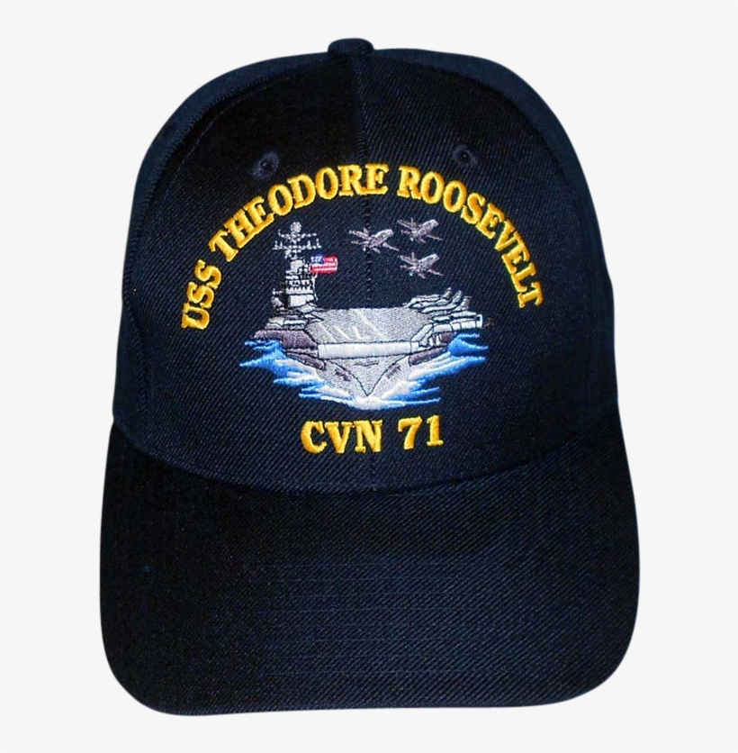 Theodore Roosevelt Cvn - Baseball Cap, transparent png #2349354