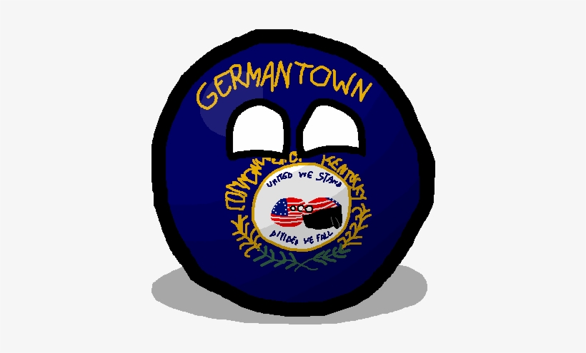 Germantownball - Polandball Virginia, transparent png #2349795
