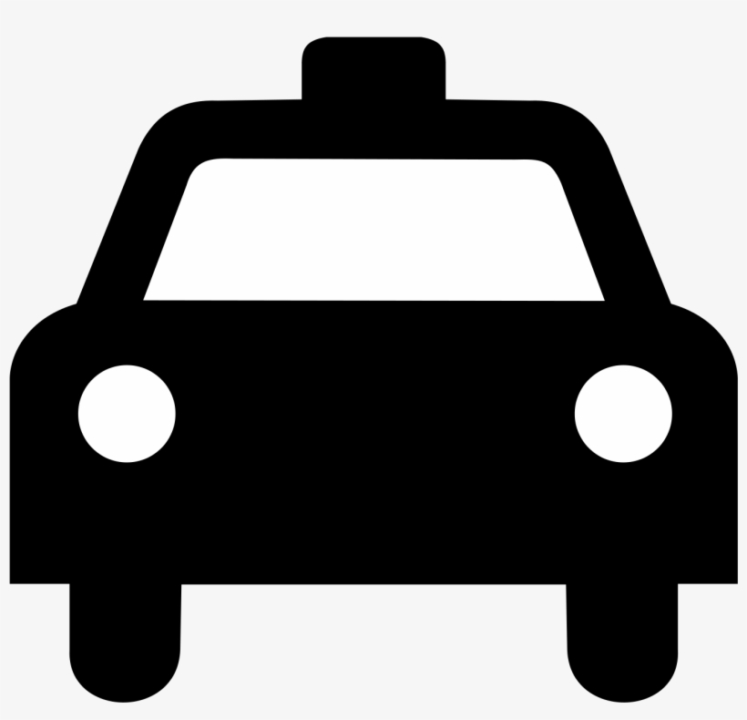 Taxi Png Images Free Download - Taxi Clipart Black And White, transparent png #2350098