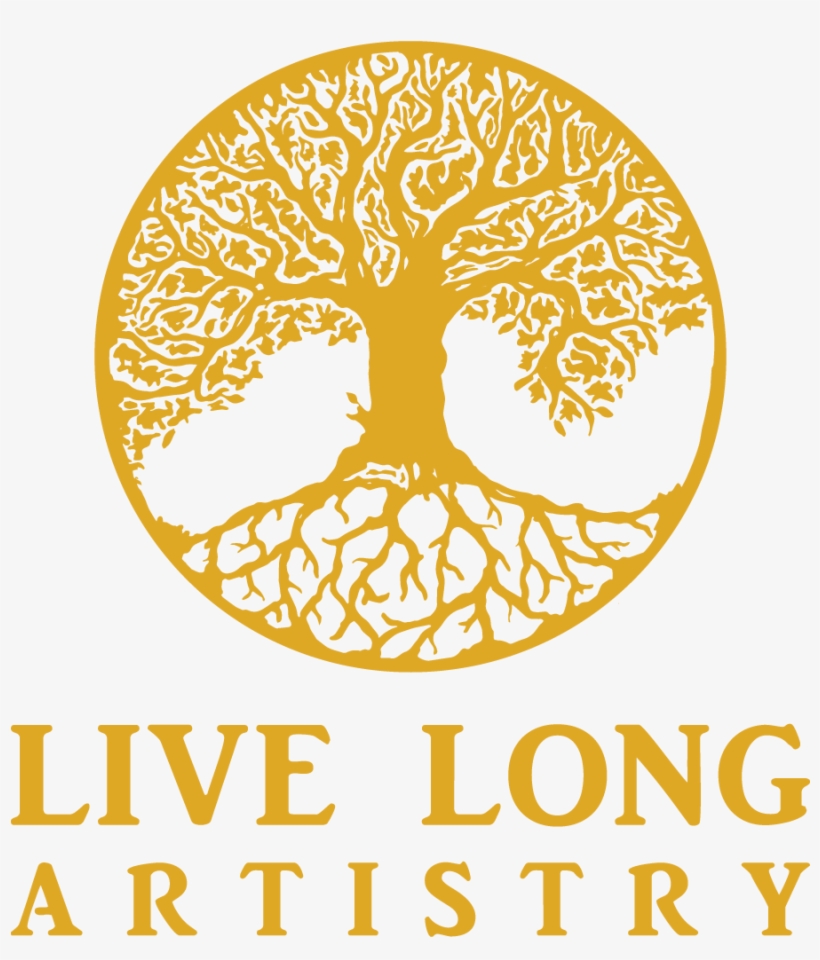 Logo Design By Yo40 For Broke Vegans - Tree Of Life Black Family Tree Round Keychain Transparent, transparent png #2350215