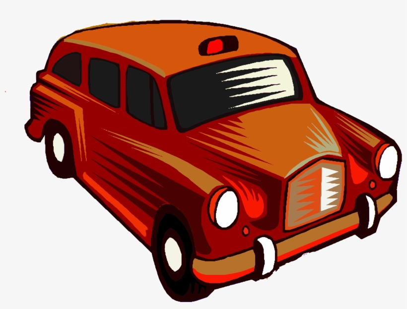 This Free Icons Png Design Of Red Taxi Cab, transparent png #2350216